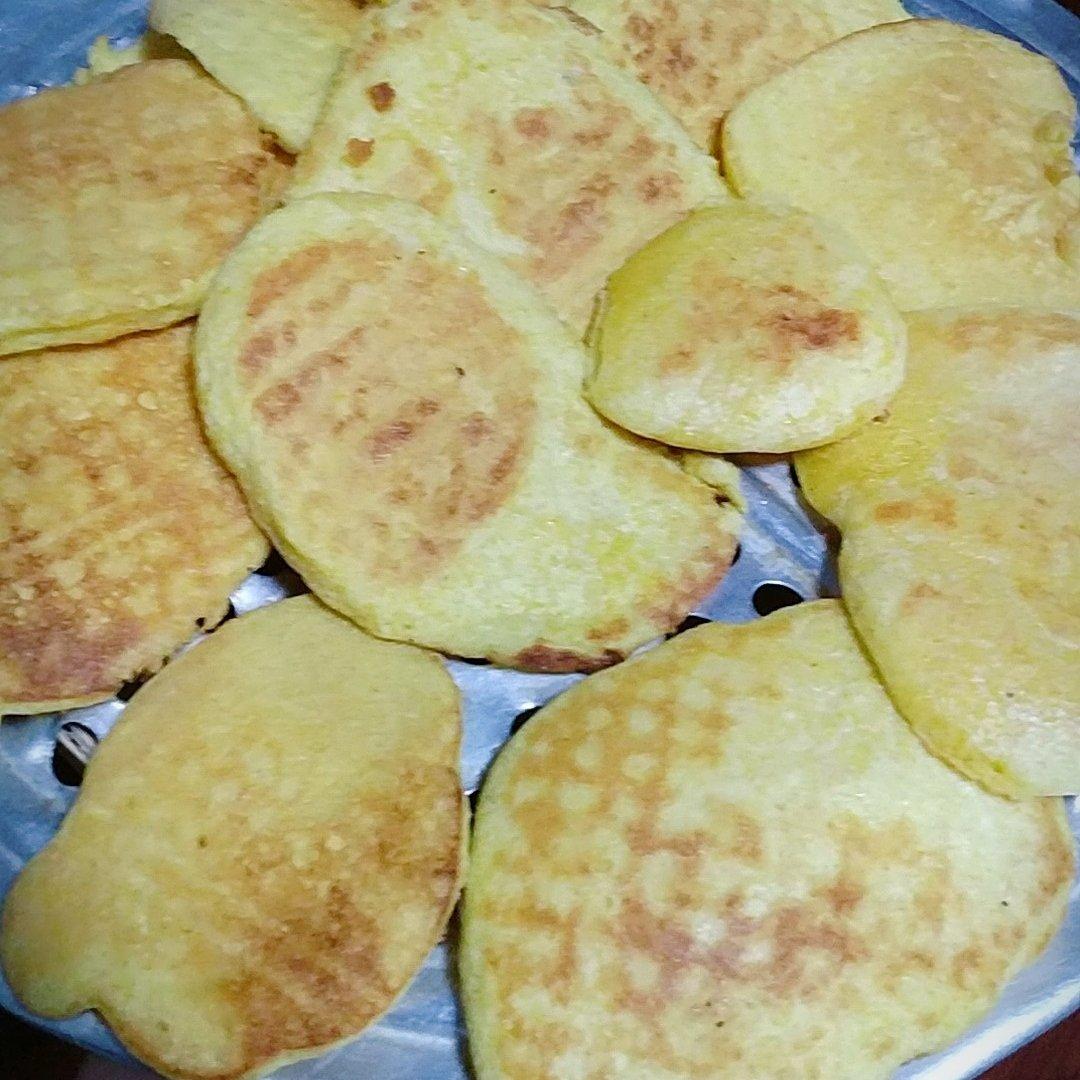 奶香玉米饼