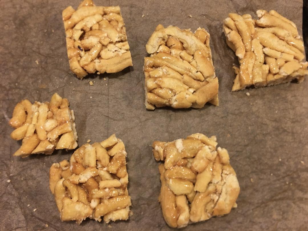 松软的鸡蛋沙琪玛