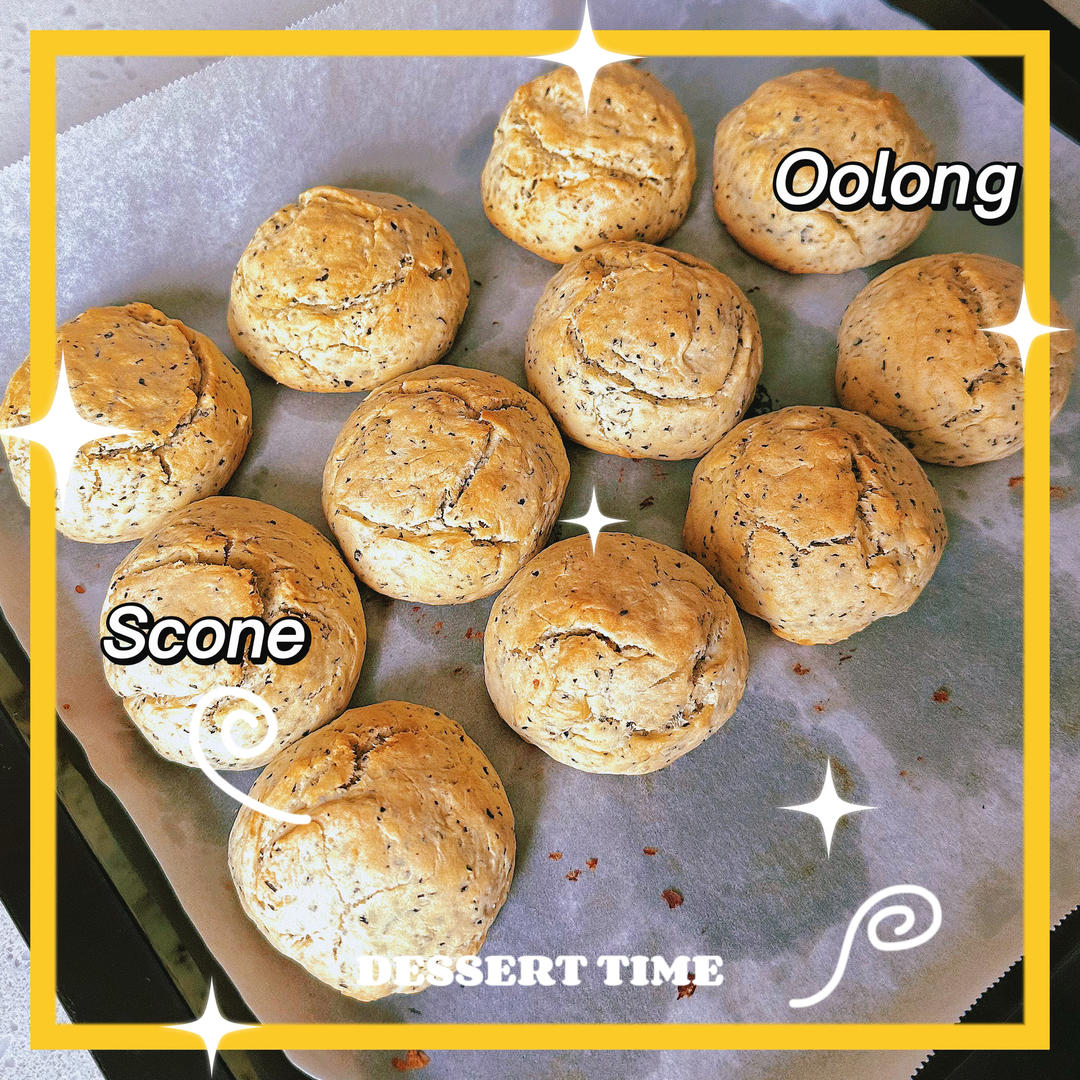 日式黑巧伯爵茶司康