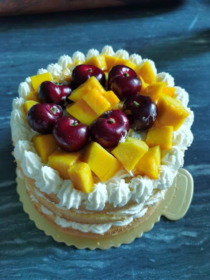 水果裸蛋糕