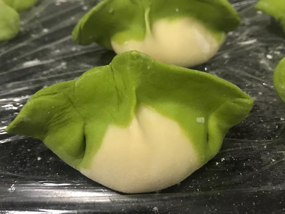 白菜饺子详细包法