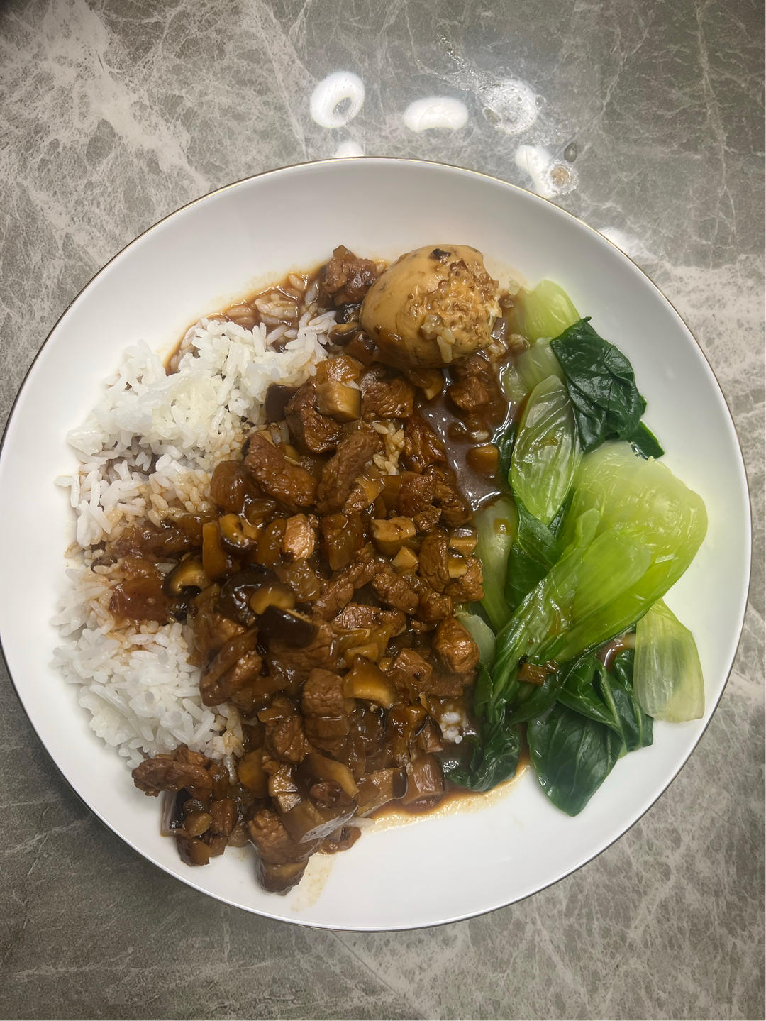 台式卤肉饭~