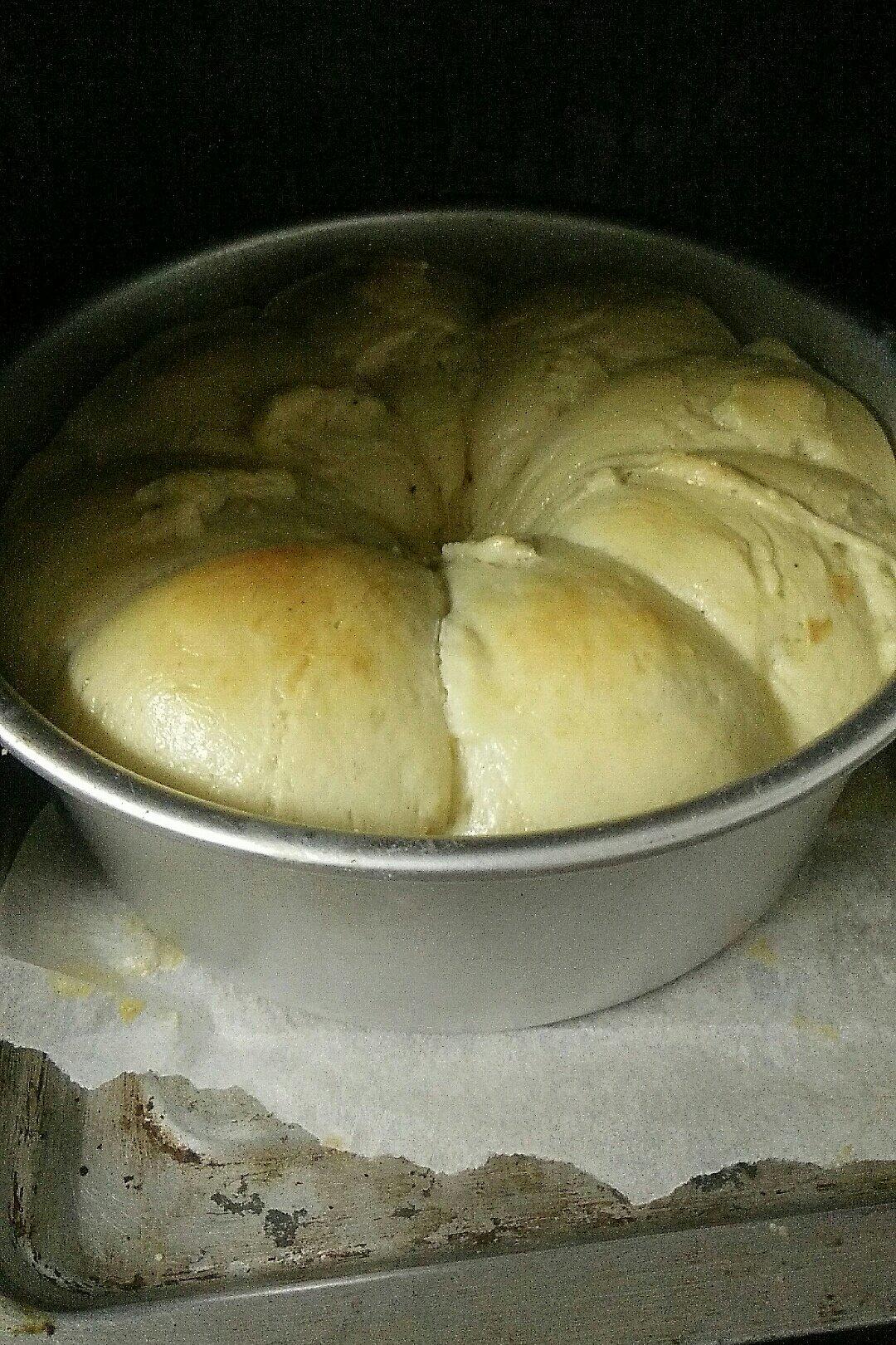 皇冠花朵面包（面包机版和面）