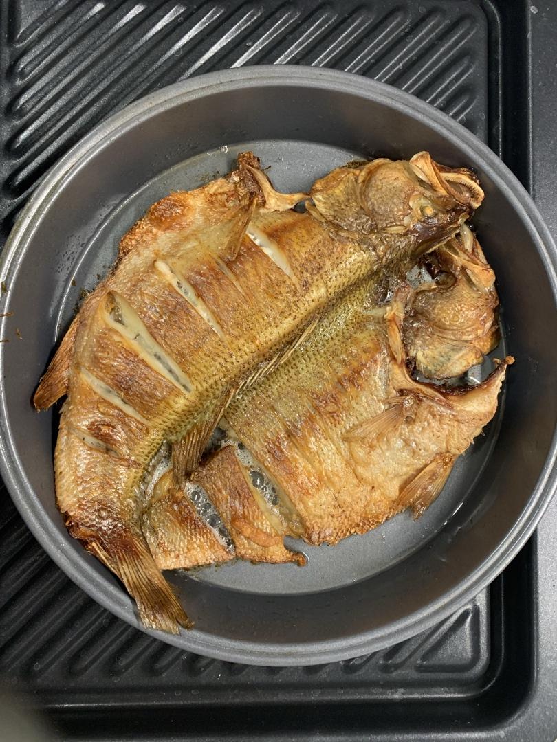 香辣烤鲈鱼-烤箱