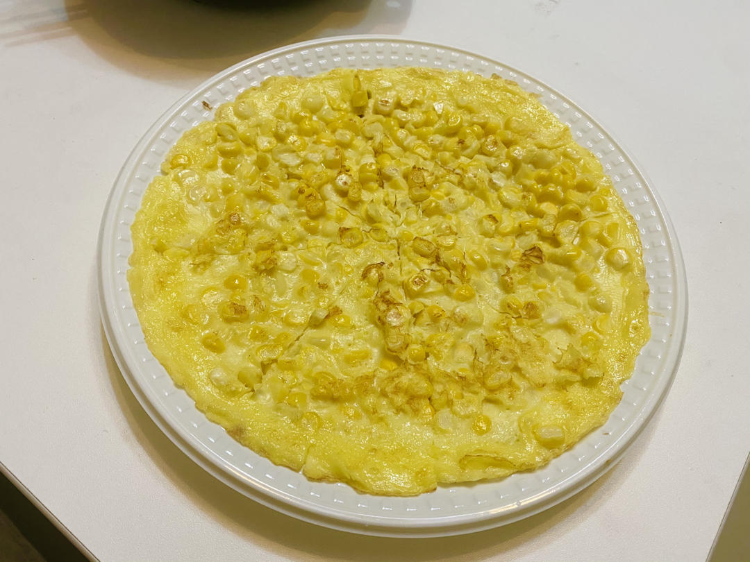 粗粮奶香玉米烙！免糖免油，3步Get营养早餐~