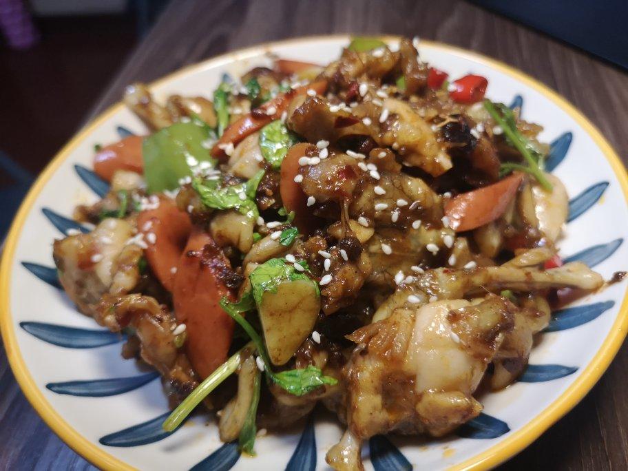 三步搞定最爱的干锅牛蛙