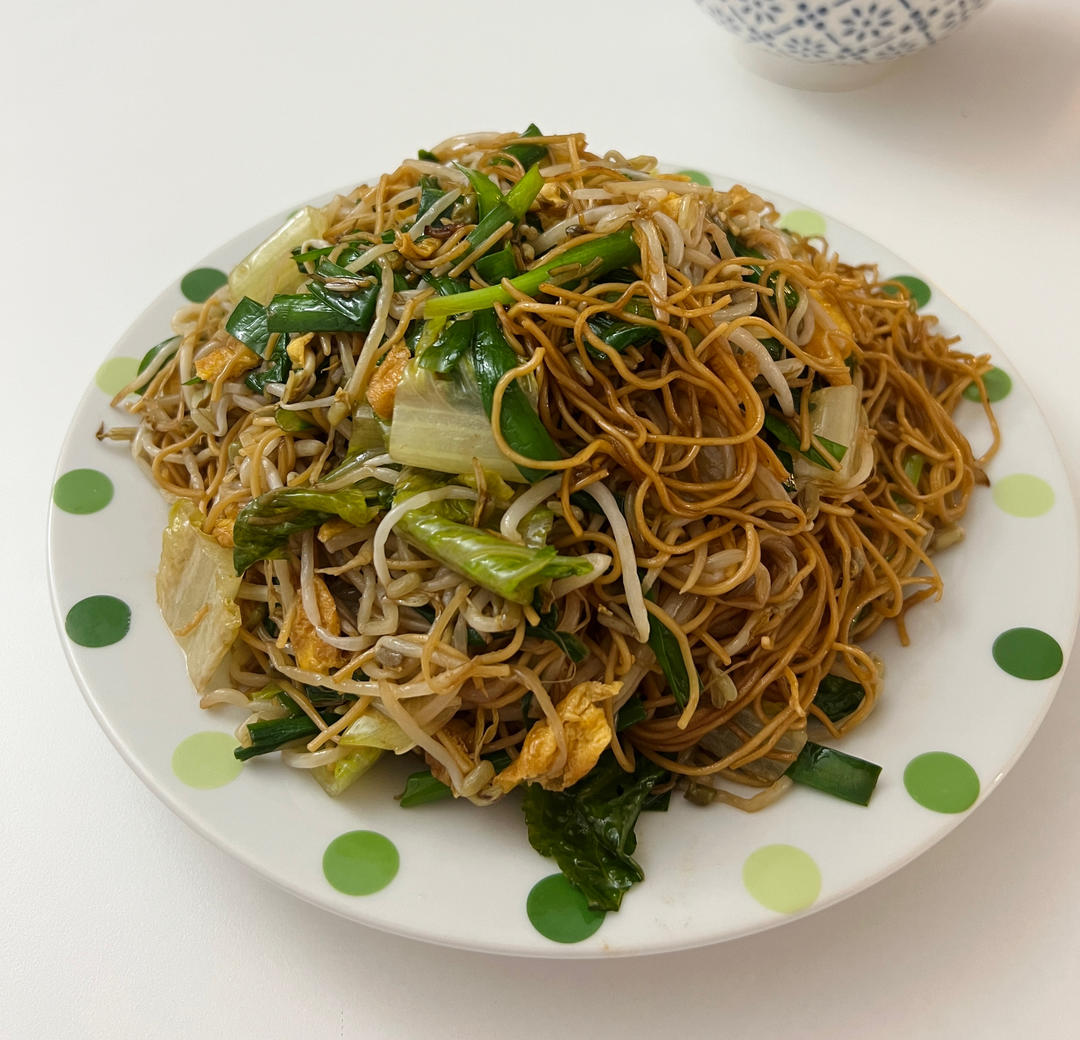 豉油皇炒面，最详细的教程，家常做法
