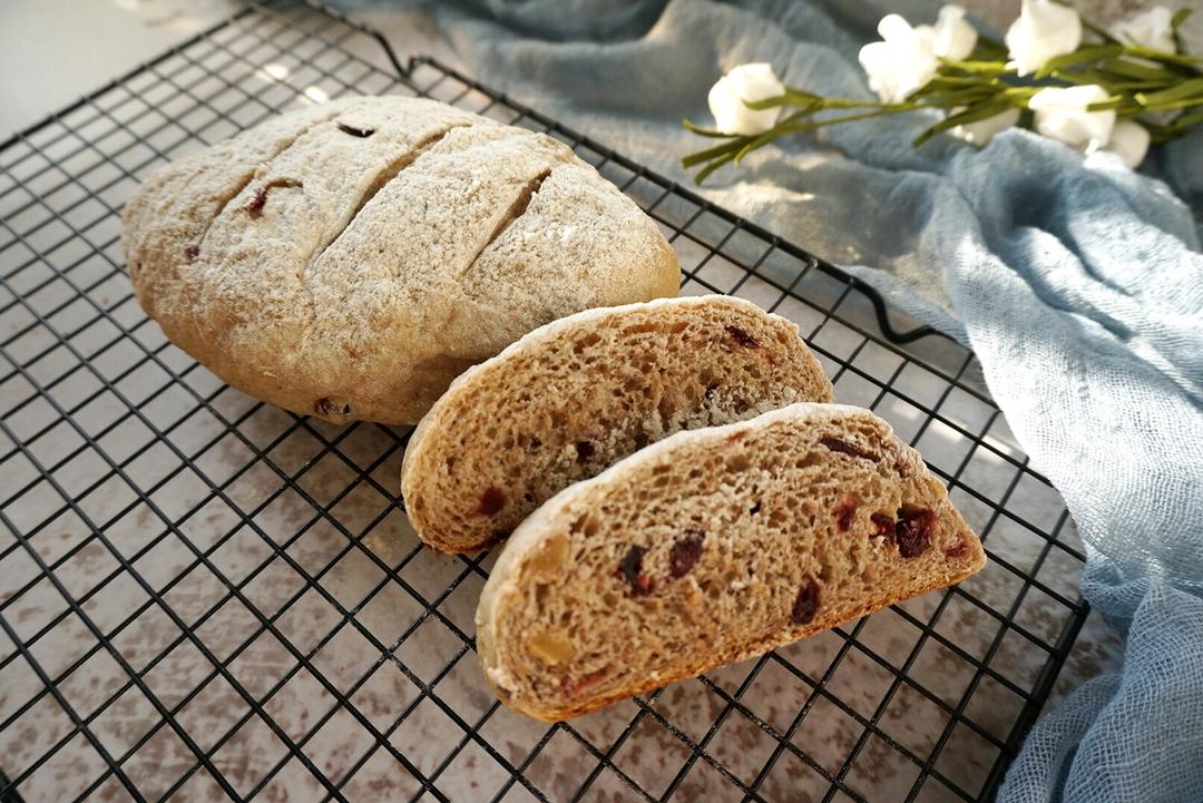 全麦核桃包～软欧包