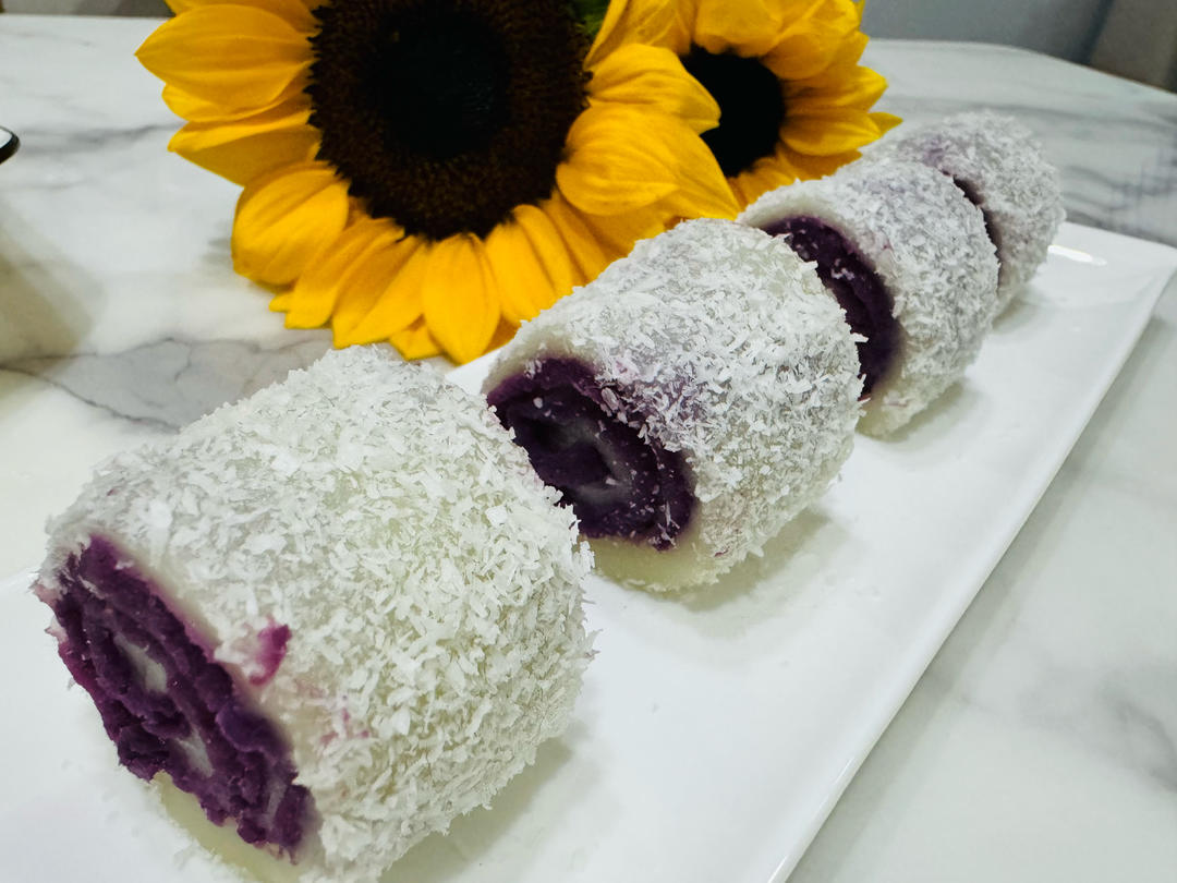 紫薯糯米卷（豆沙糯米卷）