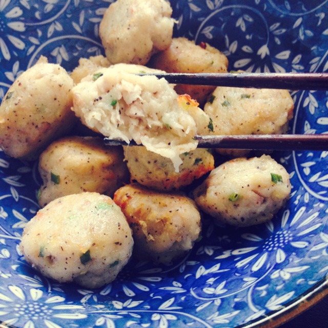 外公的炸藕圆（炸藕丸子）