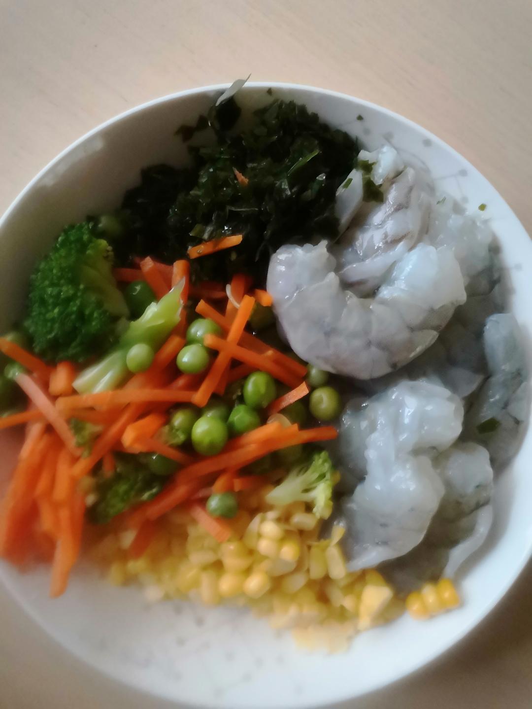 好吃营养的虾饼