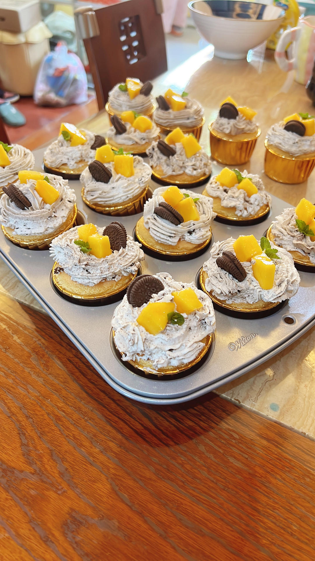 戚风纸杯蛋糕『完美不开裂』