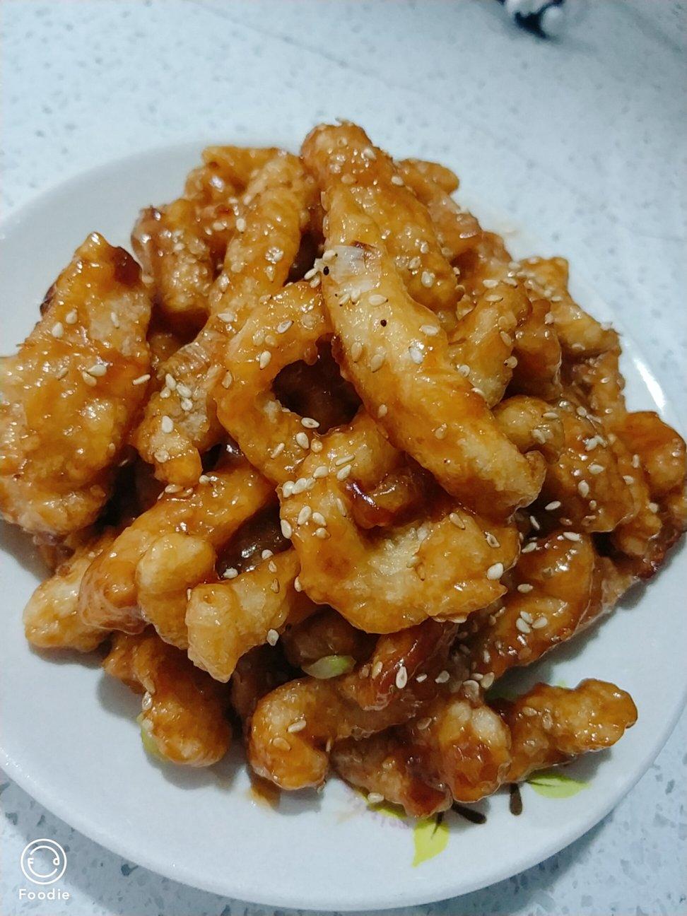 一次成功的糖醋鸡柳