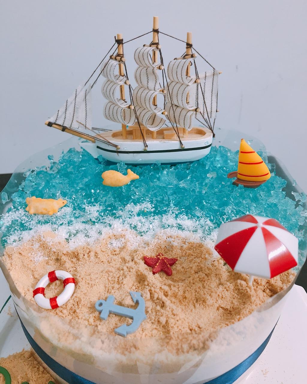 海洋酸奶慕斯蛋糕