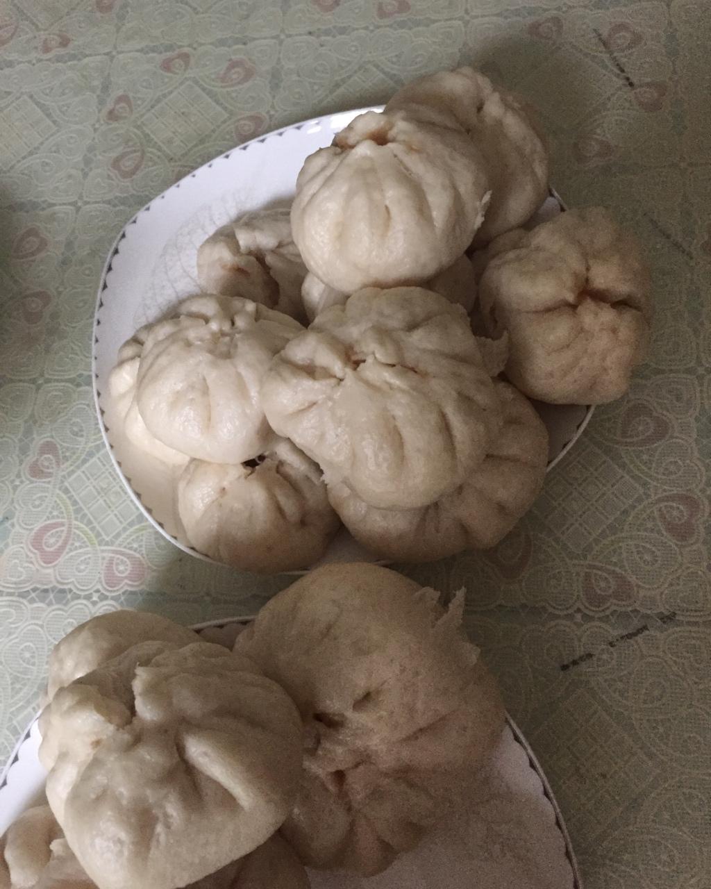 手工包子（肚脐包）