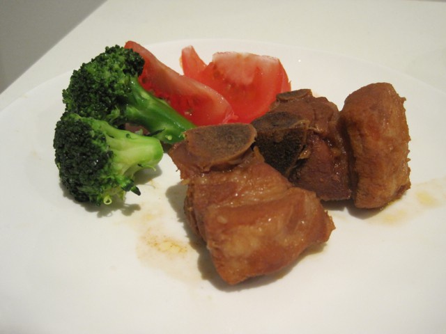蜜汁烤排骨