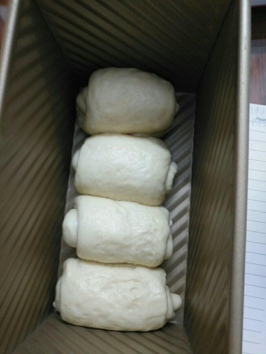 一次冷藏发酵吐司超级拉丝柔软(手揉出手套膜)