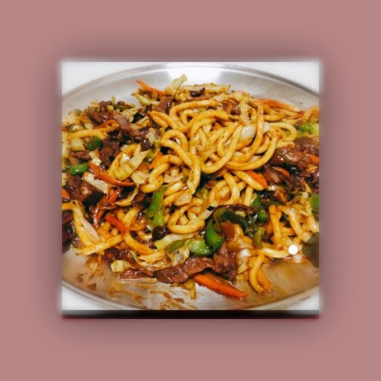 【好吃到舔盘的乌冬面】