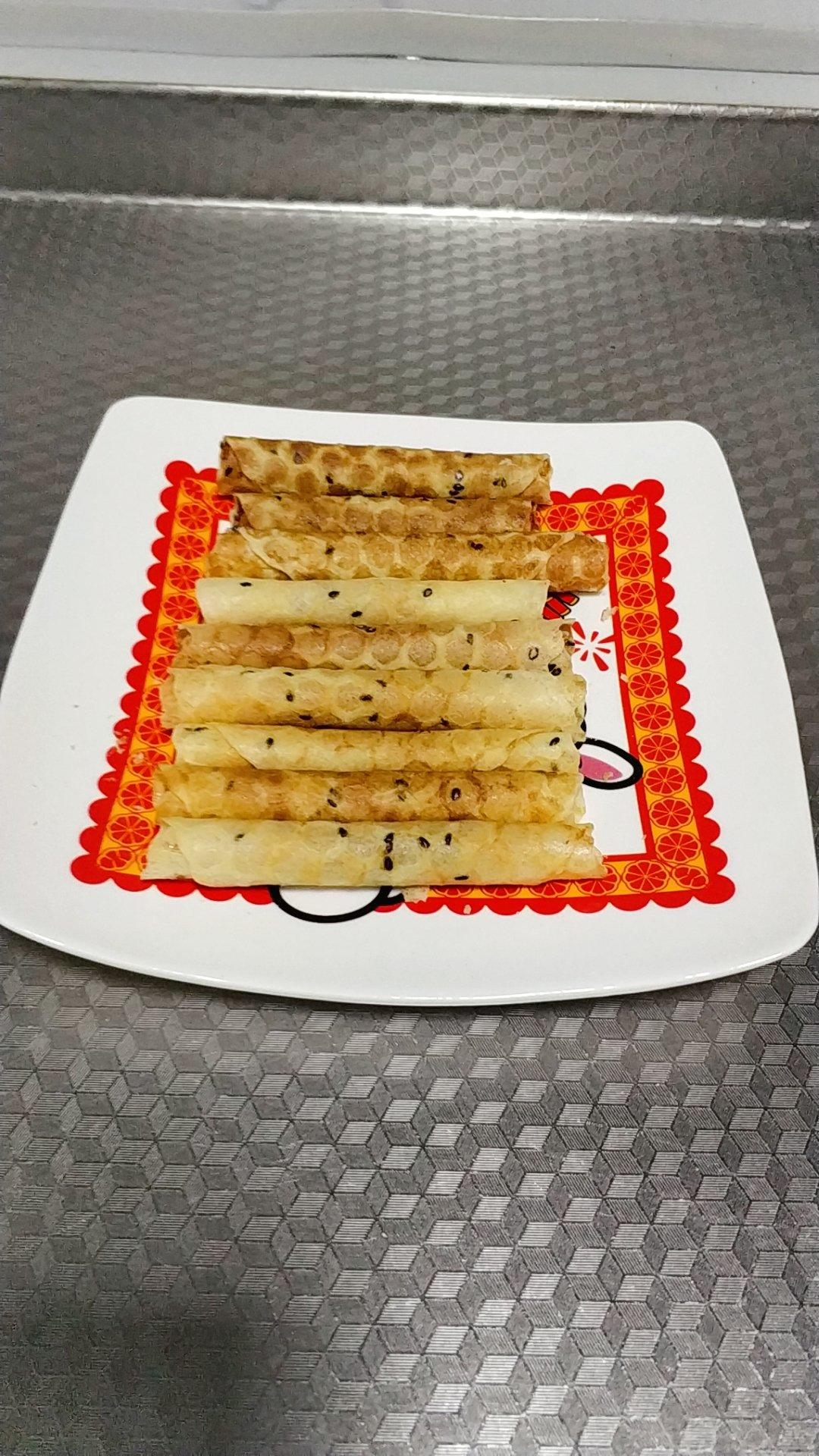 鸡蛋卷 脆皮蛋筒 冰淇淋绝配脆脆脆 无黄油不打发材料简单