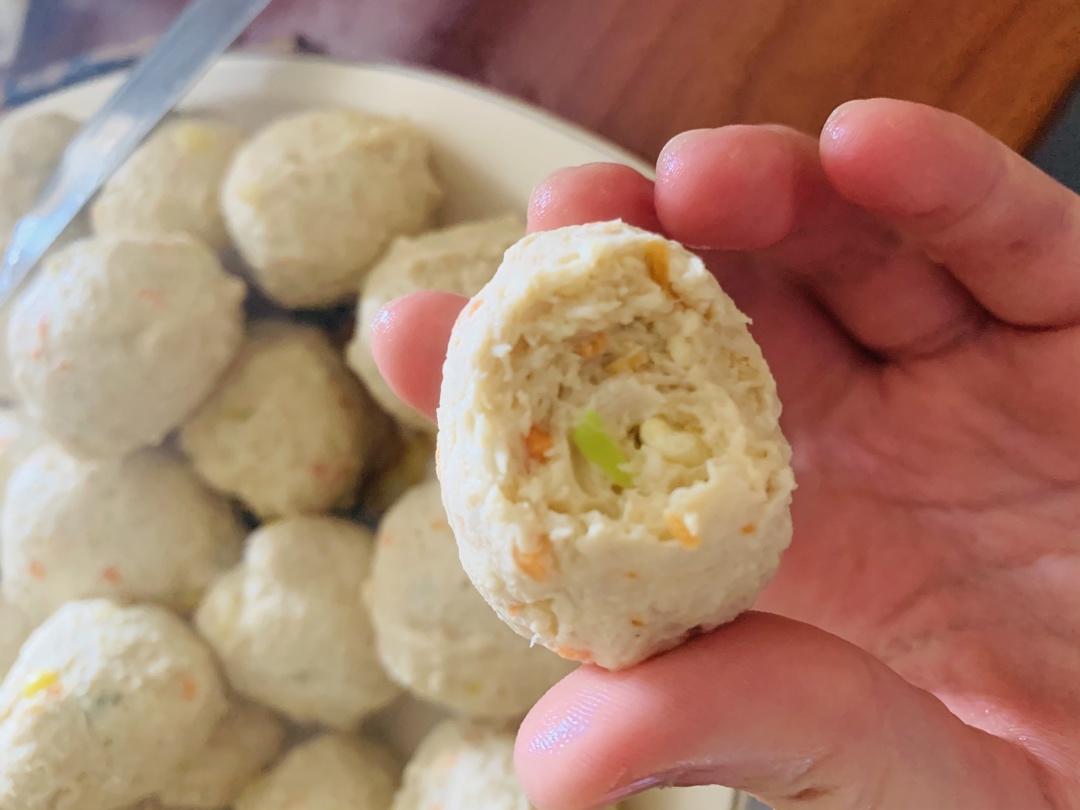 告别无聊的减脂餐-鸡肉丸子