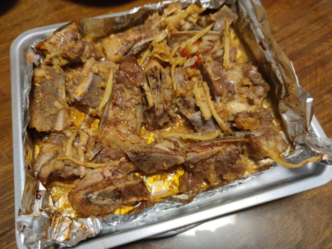 香到骨头里的蒜香排骨（烤箱）