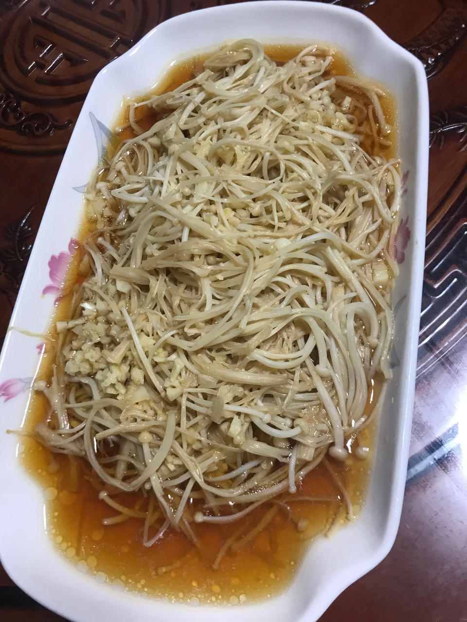 蒜蓉蒸金针菇
