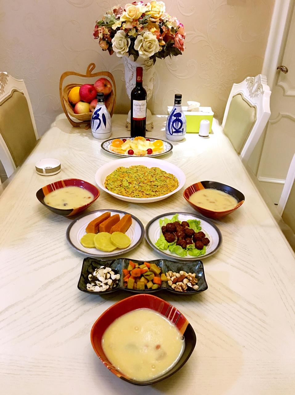 芳草青青-家常菜的厨房做的早餐2017年11月10日