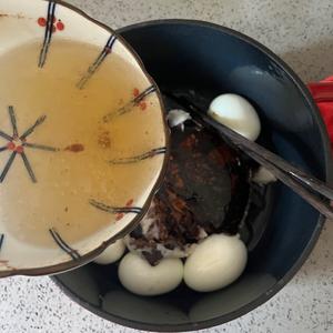 卤蛋-剩红烧肉的春天的做法 步骤10