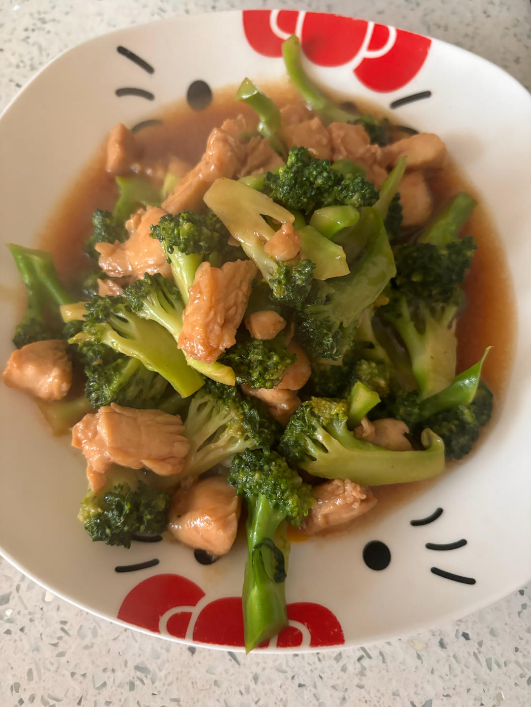 西蓝花炒鸡胸肉