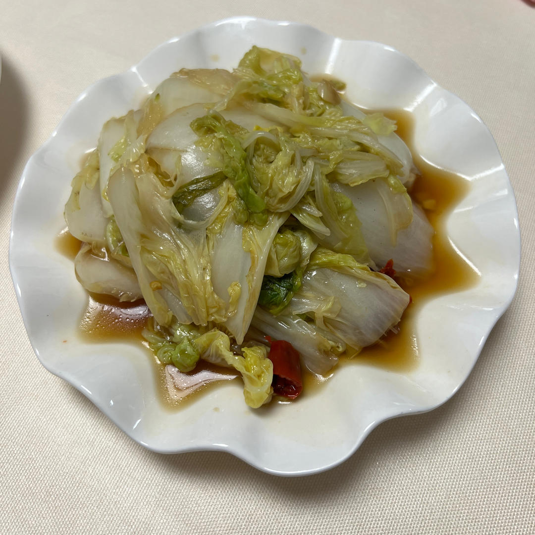 酸辣咸甜的醋溜白菜🥬