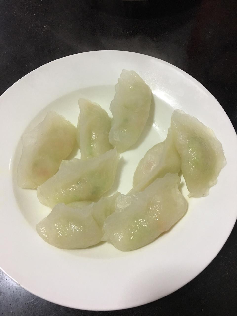 弯梳虾饺