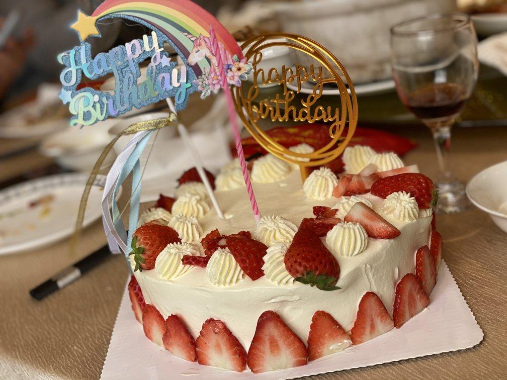 草莓蛋糕（自制草莓酱）