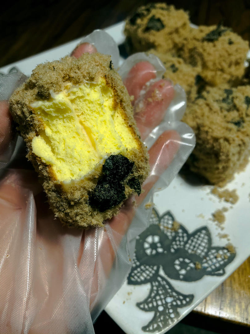 不输鲍师傅—松软美味不腻版海苔肉松小贝（内附超详细蛋白打发方法）