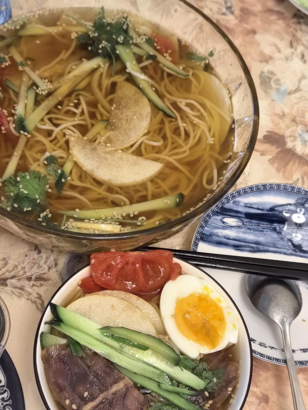 酸甜冷面汤