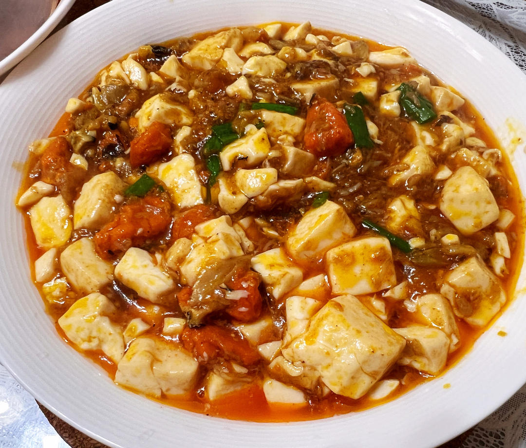 蟹粉烩豆腐