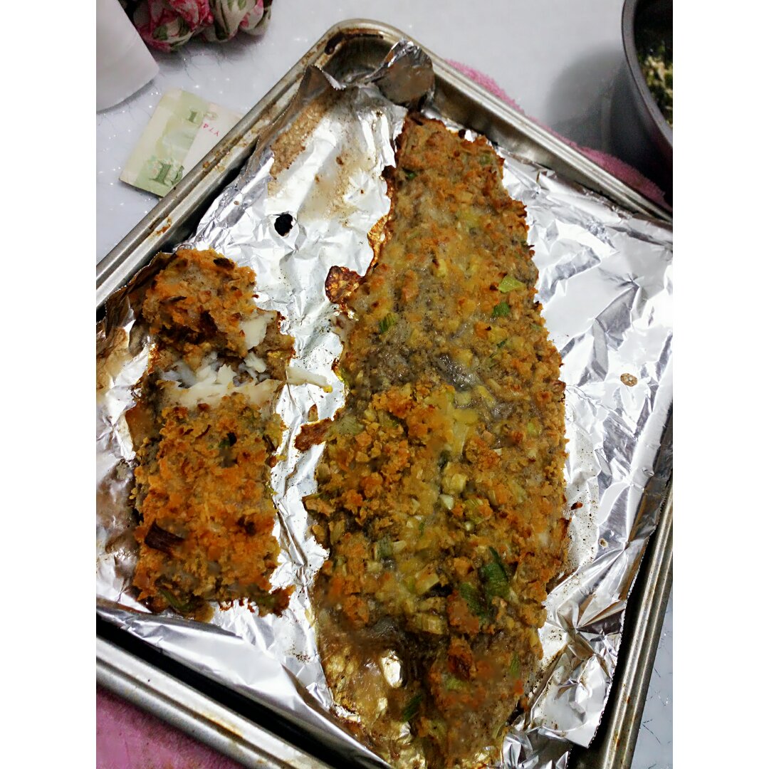香酥烤鱼排
