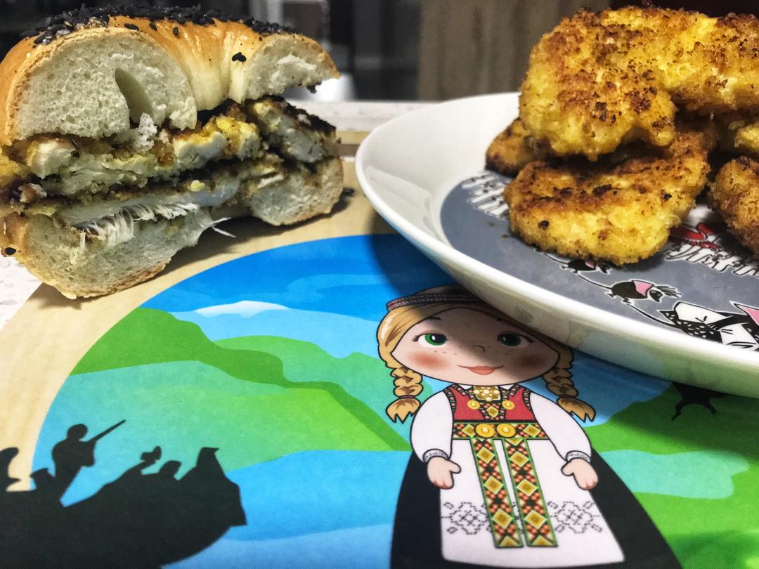 鸡肉饼（chicken cutlet）