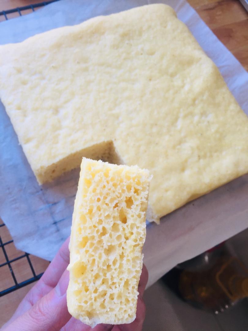 牛奶玉米发糕