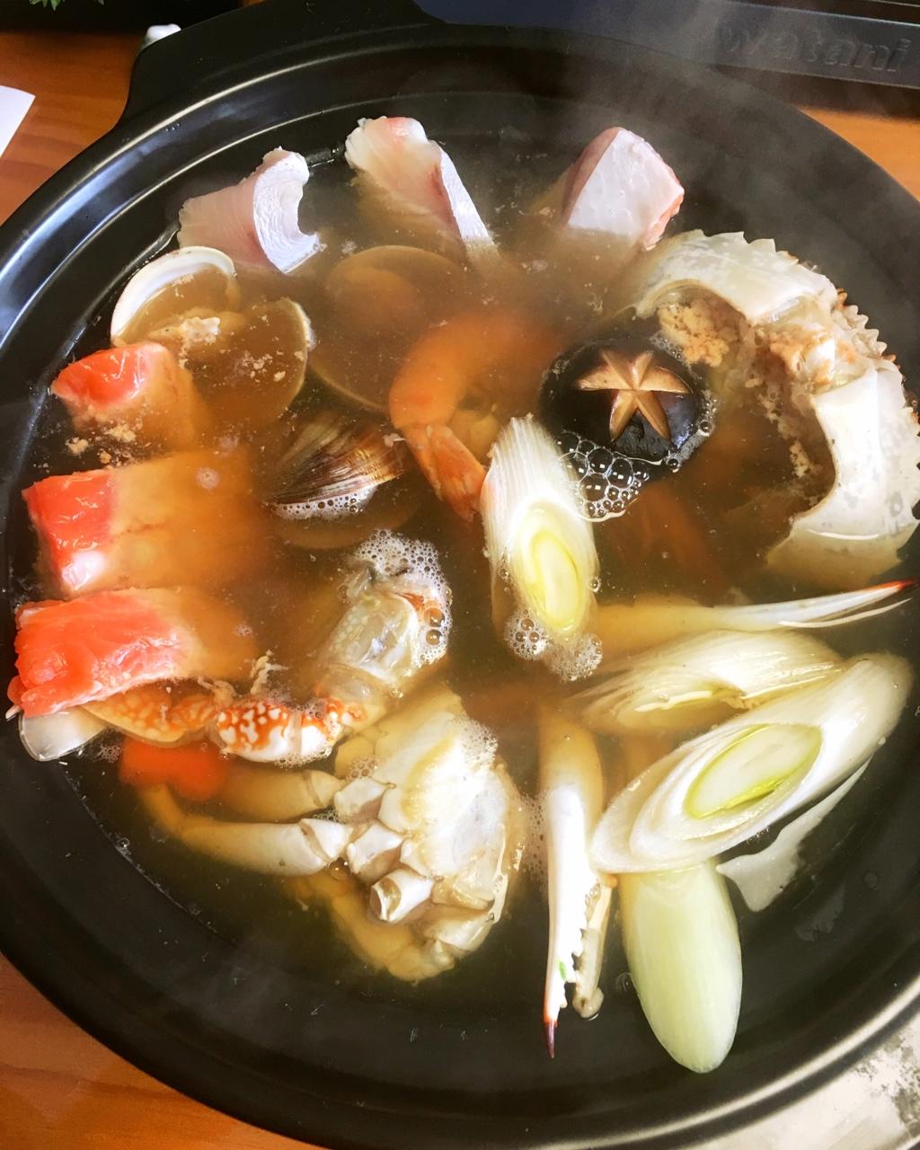 cherry-374做的日式海鲜寿喜锅