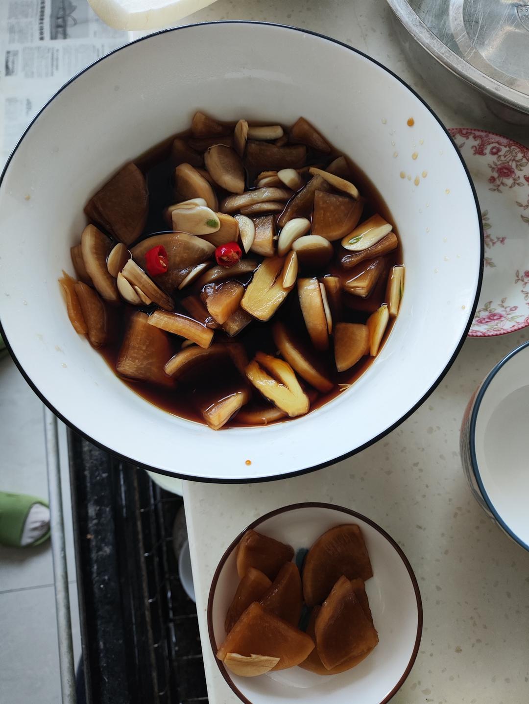 家常调料腌出秒杀市面一切咸菜的脆爽可口白萝卜