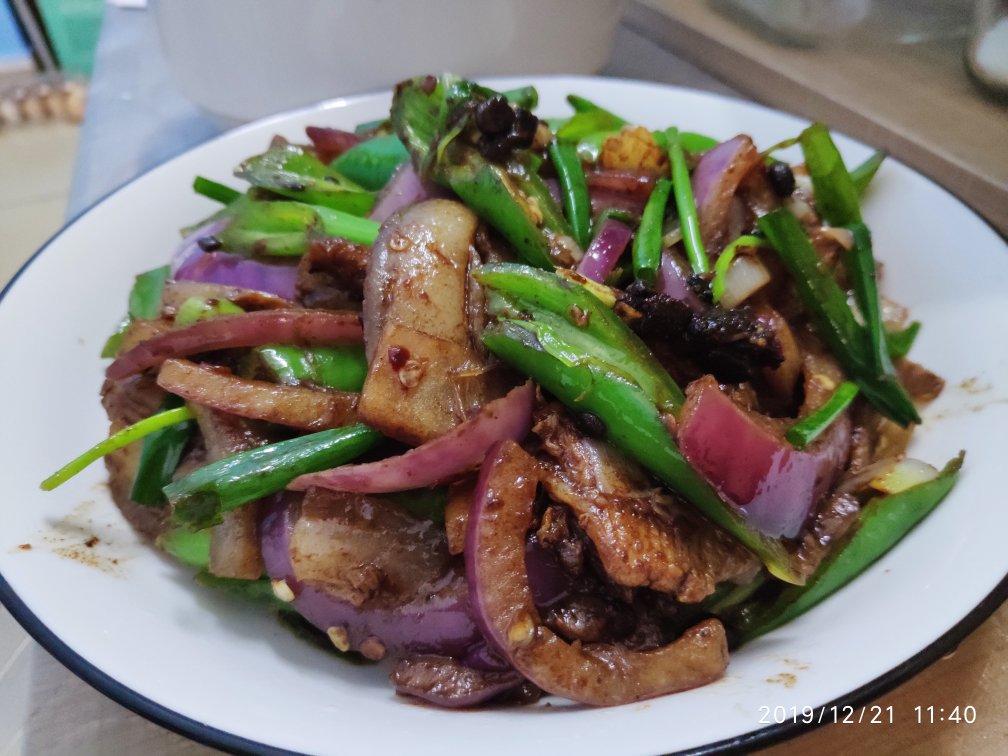 豆豉回锅肉