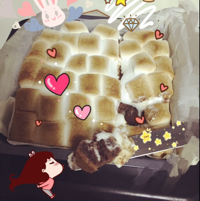 棉花糖布朗尼 Marshmallow Brownies