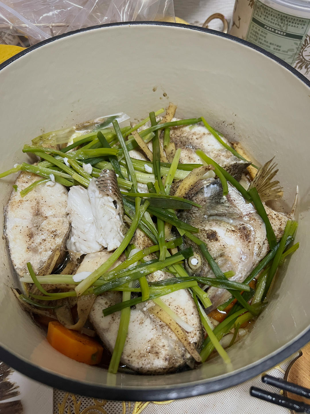 十五分钟鲜嫩无水焗鲈鱼