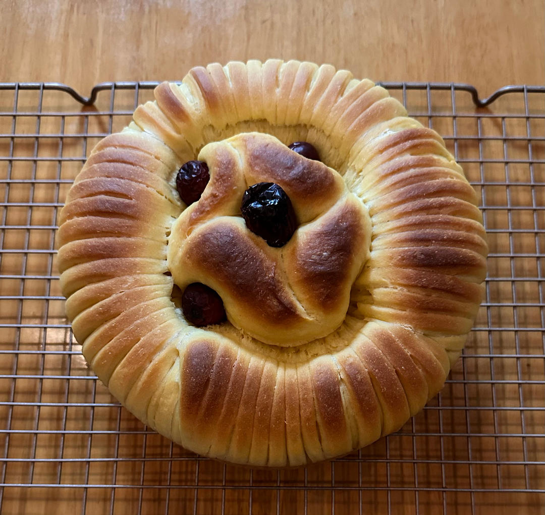 小美  毛线球面包