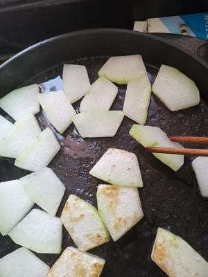 老郑家电饼铛私房莱--蚝油冬瓜的做法 步骤4