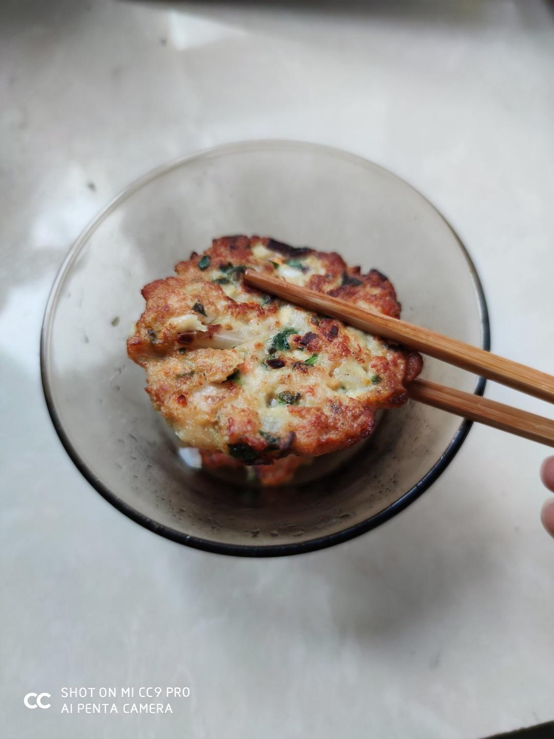 减肥餐低脂鸡胸肉饼