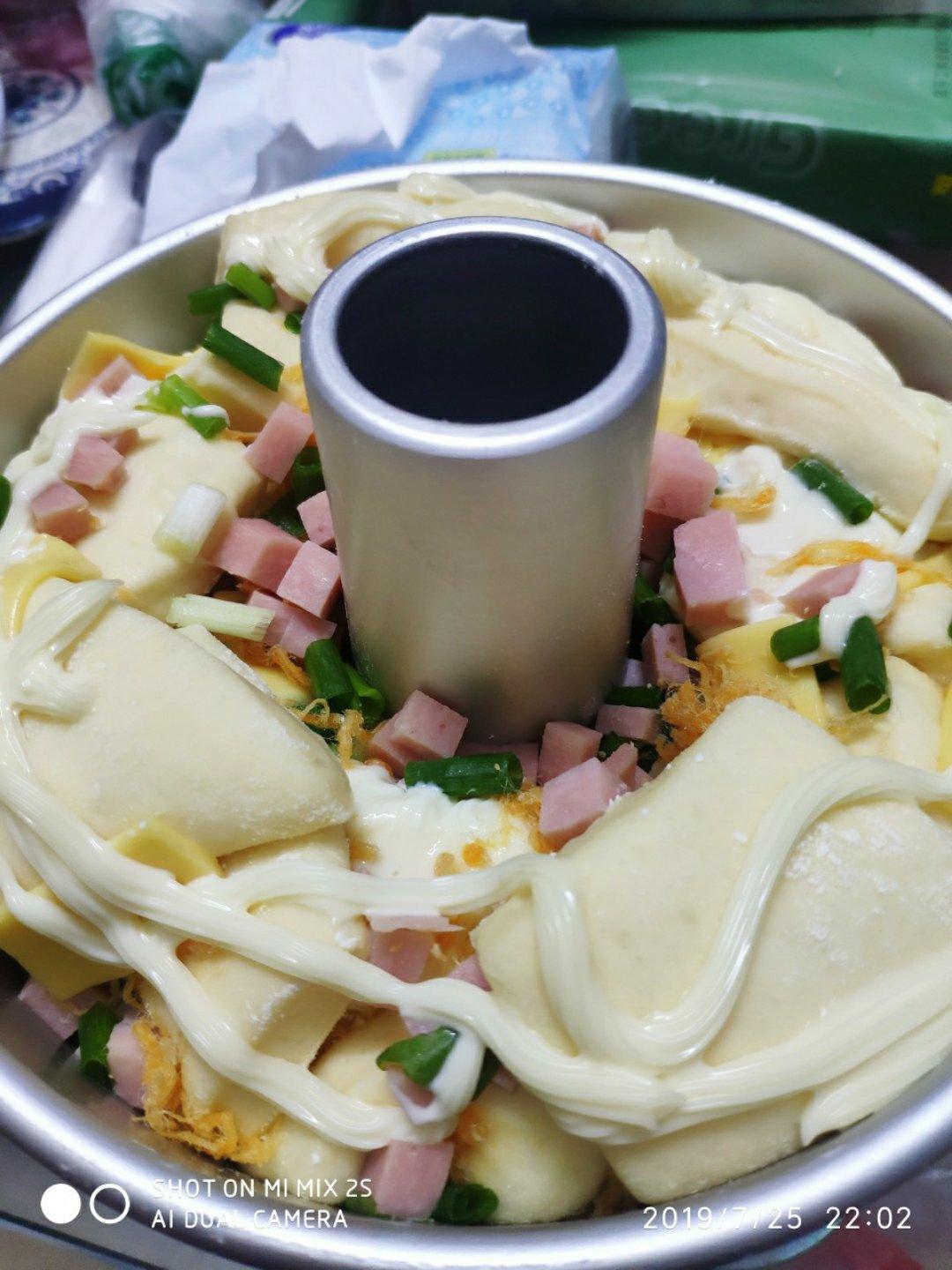 肉松手撕面包—超软会爆浆的面包哟