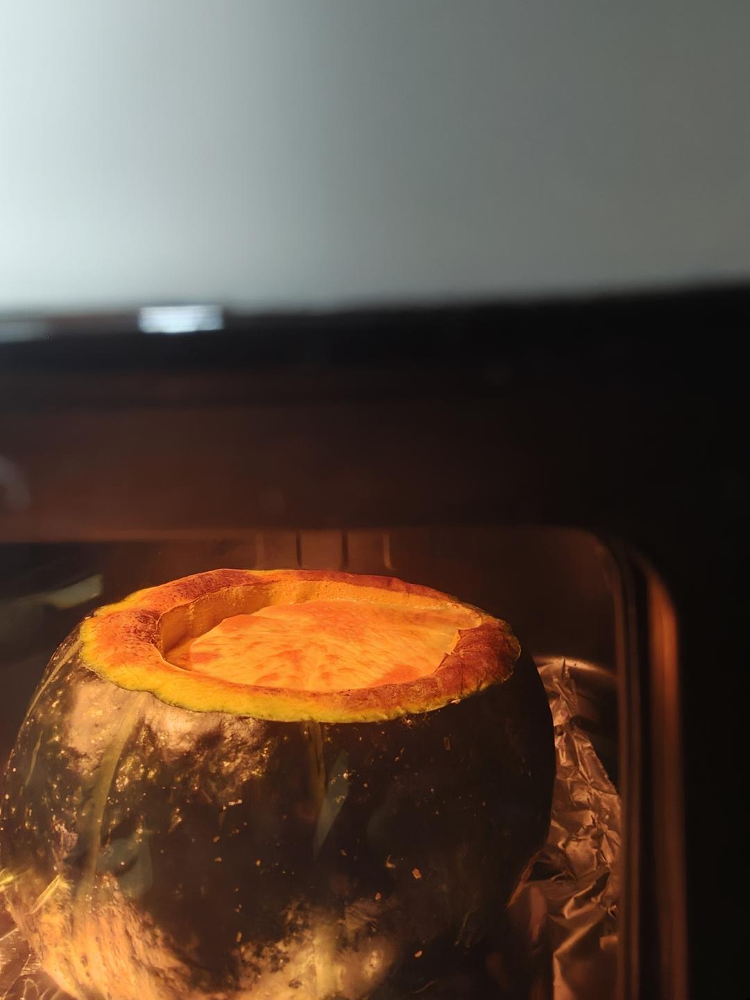 南瓜烤蛋奶🎃