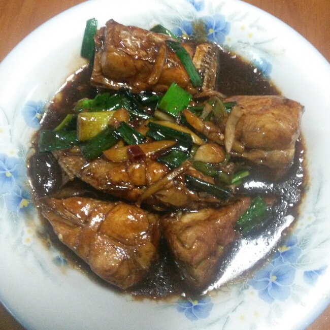 家常红烧鱼块