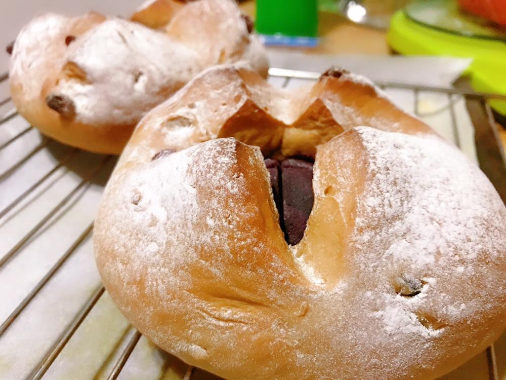 蔓越莓全麦黑糖面包